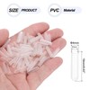 PATIKIL 3mm ID Rubber End Caps, 100Pcs Round Tube Bolt