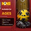 NINE Premium Quality Footballs Striker - Size 3, 4, 5
