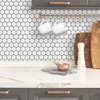 DÉCOR WOW Peel & Stick Backsplash for Kitchen & Bathroom,