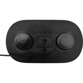 Buyers Products 8891172 Amber/Clear LED Mini Light Bar, Permanent or Magnetic Mount, 15' Lead with On/Off Switch, Emergency Lights for Vehicles, LED Strobe Lights for Trucks