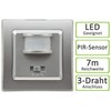 Delphi Flush-Mounted Motion Sensor 160 °, Suitable for LED, 250
