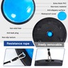 Half Ball Trainer Half Yoga Ball with Resistant Band Foot