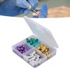 60pcs Nail Sanding Bands with Mandrel Bit Manicures Tool Professional