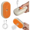2PCS Steamy Cat Brush,cepillo De Vapor Para Gatos, Cepillo De
