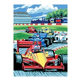 Royal & Langnickel Junior Grand Prix Paint by Numbers Includes Paints and Brushes for Adults and Children Aged 8+