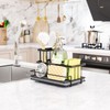 HapiRm Sink Caddy Sponge Holder - Kitchen Sink Organizer with