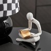 Home Decor Pulp Reading Thinker Statue Aesthetic Sculpture Room Decor