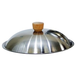 River Light Kiwame JAPAN Frying Pan Lid 9.4 inches (24 cm) Stainless Steel Cover Made in Japan J3124S