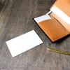 BAY LETTERPRESS Blank Cards, Business Card Size, White, Fine Paper,