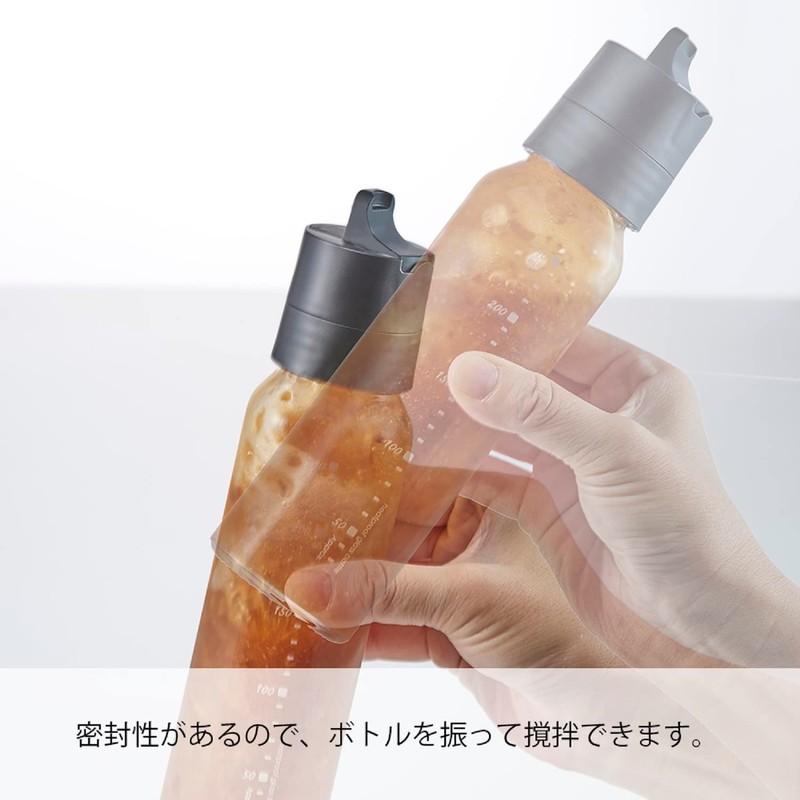 HARIO ODB-240-B One-Touch Dressing Bottle, 8.5 fl oz (240 ml),