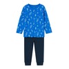NAME IT Boy Long Sleeve Sleepwear Set, skydiver
