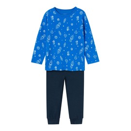 NAME IT Boy Long Sleeve Sleepwear Set, skydiver