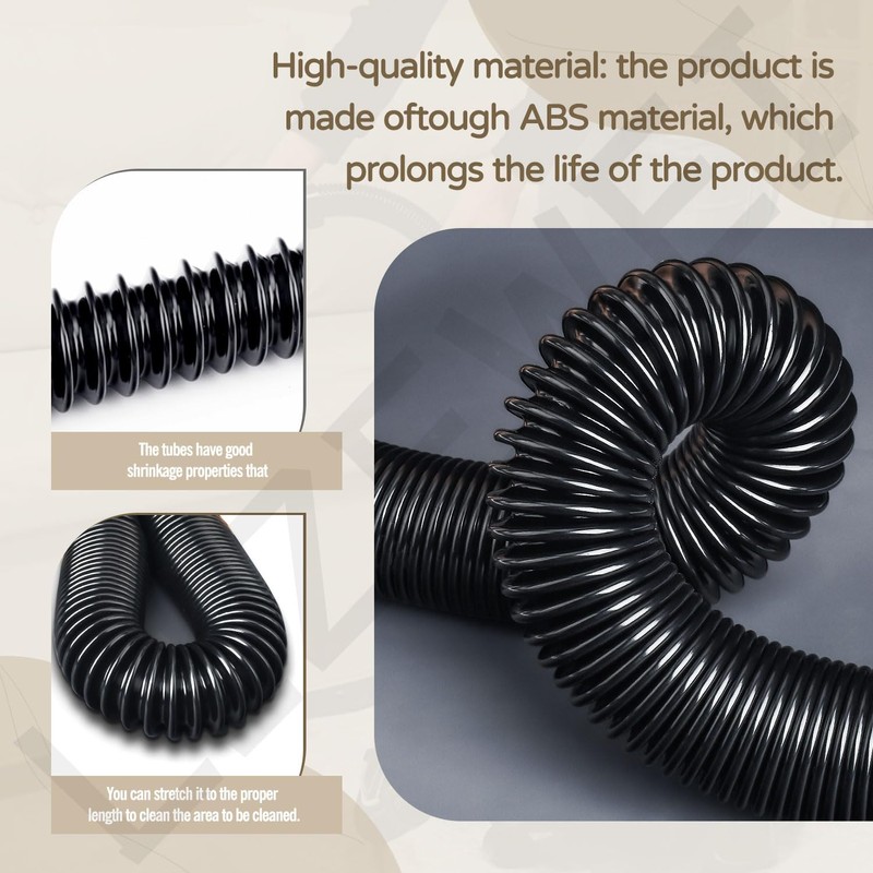 14-37-0105 18V Wet/dry Vac Hose Assembly with Universal Attachments Adapter