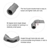 QUARKZMAN L-shaped angle wrench, 7 mm, CR-V double sided metric