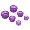 6pcs Silicone Cupping Set High Transparency Wet Absorption Negative Pressure