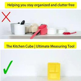 Cooking Measuring Cups, Dishwasher Safe Measuring Cup, Measure Spoons, Measuring Spoon Plastic, Spoon Measurement Set, Kitchen Cube