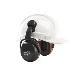 Hellberg Safety 42003-001 Secure 3 Helmet Mount Hearing Protection, 27 dB NRR, Level 3 Protection for High to Very High Noise, Red