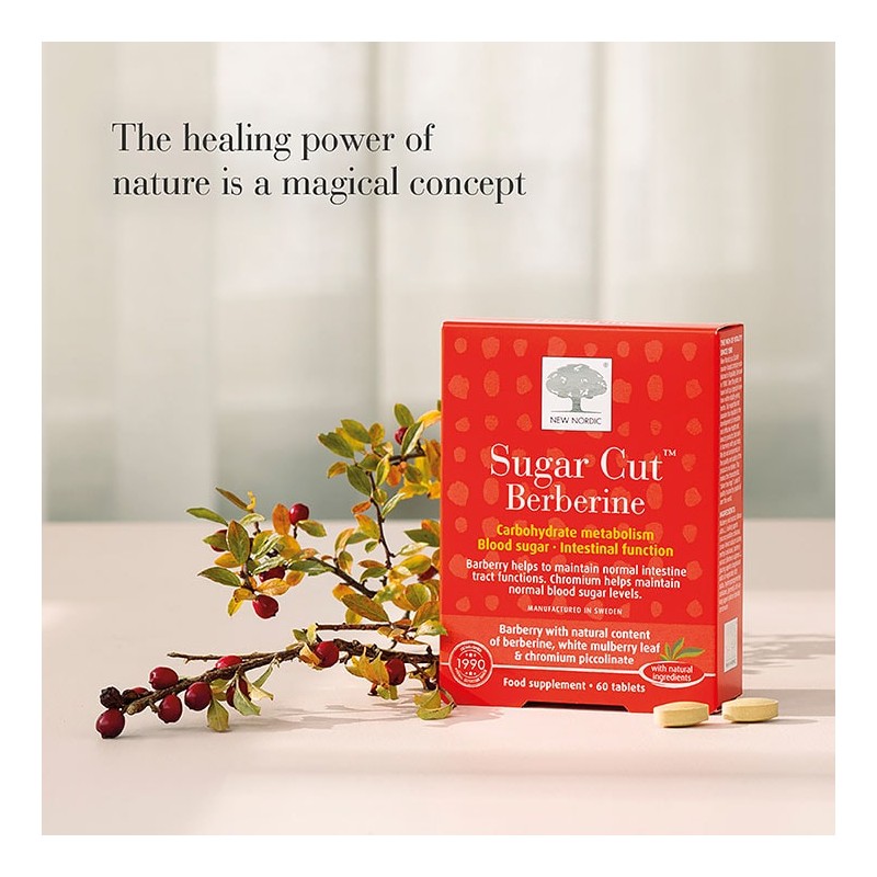 New Nordic Sugar Cut Berberine 60 Tablets
