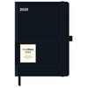 Black 2025 Diary - Book Calendar - Pocket Calendar -