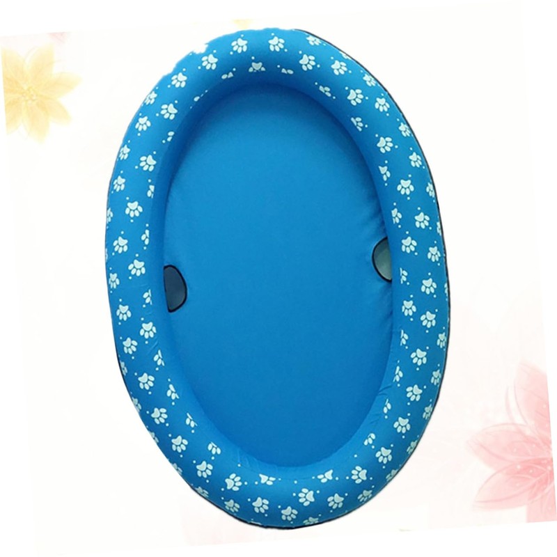 iplusmile Folding Inflatable Pool for Dogs Portable Pet Bath Foldable