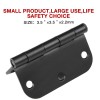 TDCHINGES 30 Pack Matte Black 3.5 Inch Door Hinges with