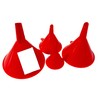 Liqvee Funnel Red in 4 Different Sizes (122, 101, 76