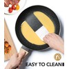 MICHELANGELO Non Stick Frying Pans - 8"+9.5"+11" Nonstick Frying Pan