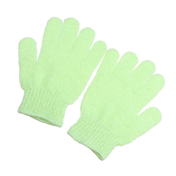 Beavorty Pair Body Scrub Gloves Nylon Shower Gloves Body Scrub