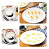 Kellegour Stainless Steel Egg Slicer, Egg Cutting Tool, Stainless Steel