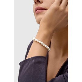 BABEYOND 1920s Bracelet Women's Beads Flashing Crystal Bracelet 20s Party Accessory Bracelet Women's Gatsby Costume Accessory, Crystal