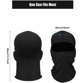 Unbranded Balaclava Face Mask Summer Cooling Neck Gaiter Motorcycle Sun Hood for Men Women