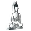 keluly Metal decoration. Floating wall sculpture, with shadows, made of