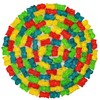 FirstChoiceCandy 3D Rainbow Juicy Gummy Candy (3D Chubby Bears, 2.2