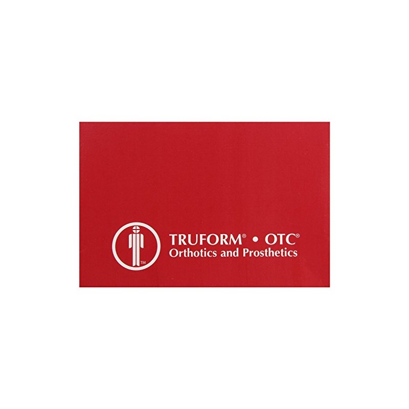 Truform-OTC Lumbosacral Support, Spinal Disk Back Brace, Adjustable Front, Tall,