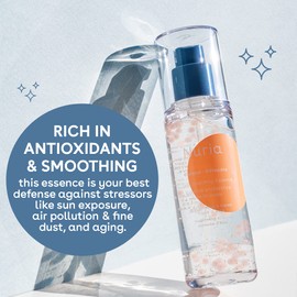 Nuria - Defend Skin Shielding Essence, Antioxidant-Rich Lightweight Face Essence with Ginseng, Carob, and Niacinamide, 50mL/1.7 fl oz