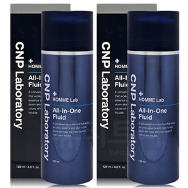 CNP Homme Lab All-in-One Fluid 120ml x 2 / 씨앤피 옴므랩 올인원 플루이드 120ml X 2개