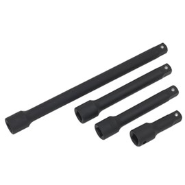 Sealey Ak5513 Impact Extension Bar Set 4Pc 1/2Sq Drive