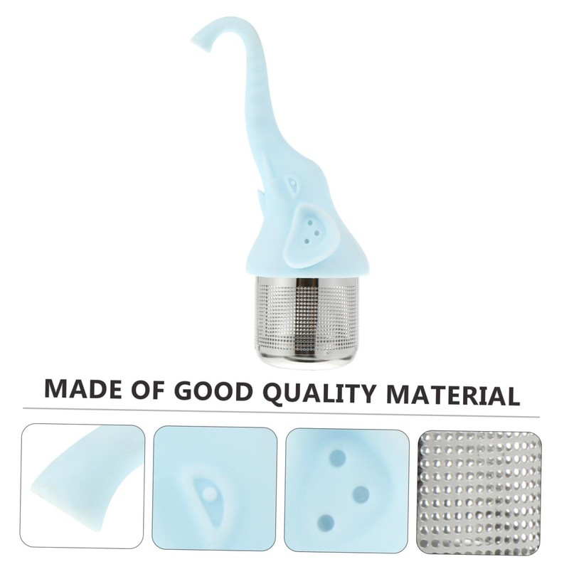 GRIRIW 1pc Lovely Elephant Stainless Steel Tea Infuser for Loose