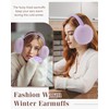 YSense Earmuffs Ear Warmers for Women Winter Fur Adjustable Foldable