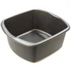 Addis Small Rectangular Washing Up Bowl Metallic by Addis
