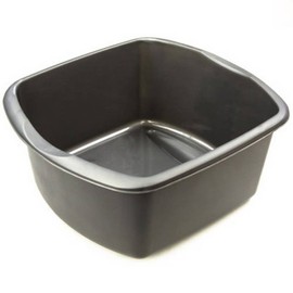 Addis Small Rectangular Washing Up Bowl Metallic by Addis