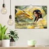 Elves and Dragons - A magical connection (Wall Calendar 2026