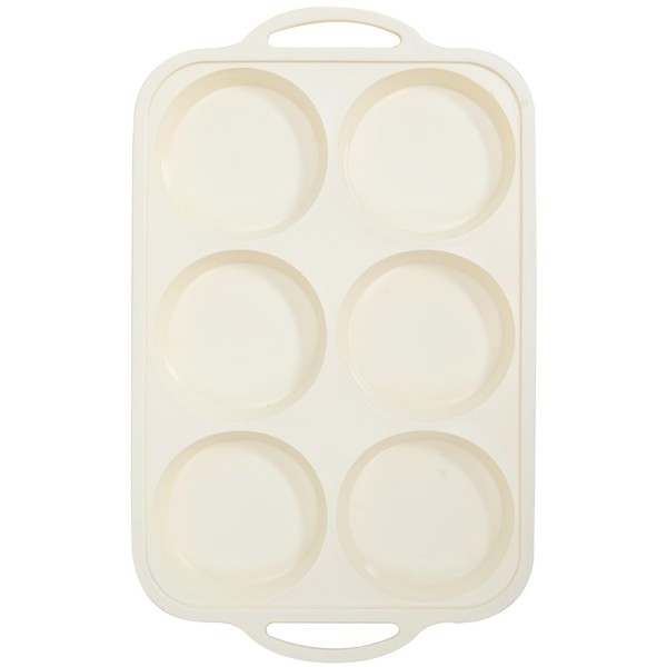 4 Inch Muffin Top Pan Non Stick with Metal Frame,