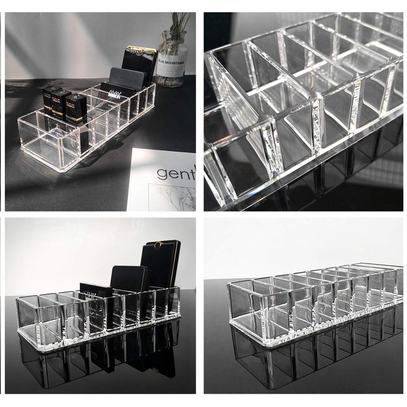 Makeup Organizer Acrylic Drawers Cosmetic Jewelry Box for Eye Shadow