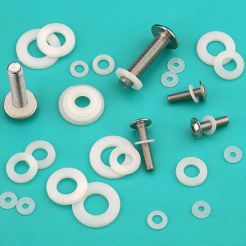 TXXATX Pack of 60 Plastic Washers M6 x 12 mm