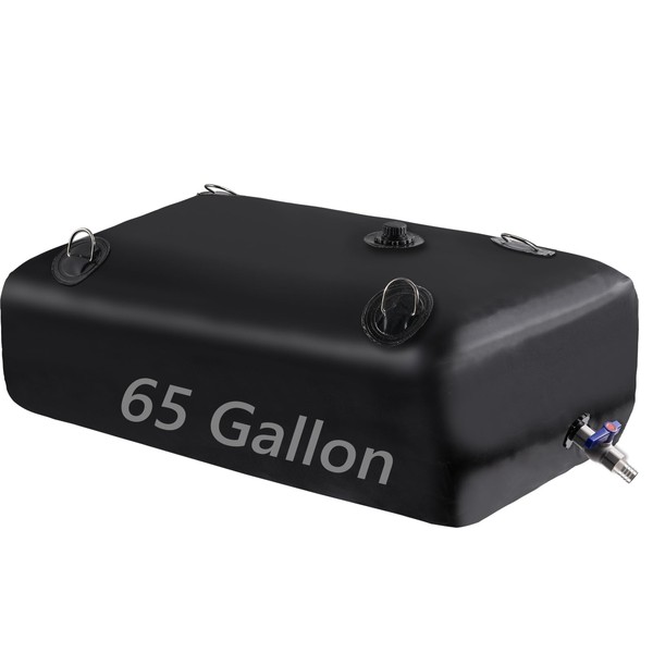 Rodelna Water Storage Bladder, Water Tank 65 Gallon Foldable Portable