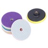 11Pcs/Set Diamond Polishing Pads Sanding Abrasive Disc with Backer Pad