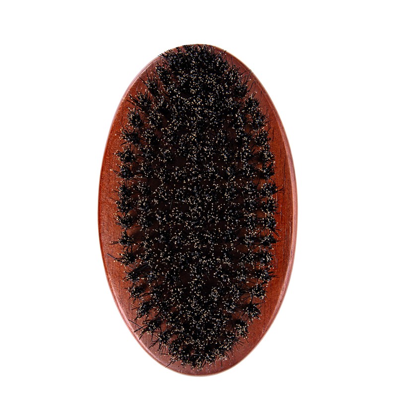 Ponik's Organic Beard Brush with Boar Bristles, 100% Natural Bristles