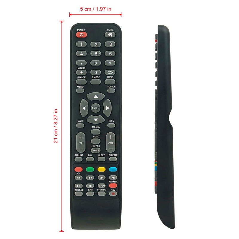 Replacement Remote Control Compatible with RCA Smart TV RC40A18S-SM RC40A16S-SM
