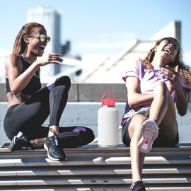 Straw lid for Yeti Rambler 18 26 36 64 oz, Lid with Straws and Flexible Handle, Replacement Cap for Yeti 18oz 26oz 36oz 64oz Rambler Water Bottle Straw Cap, Tropical Pink